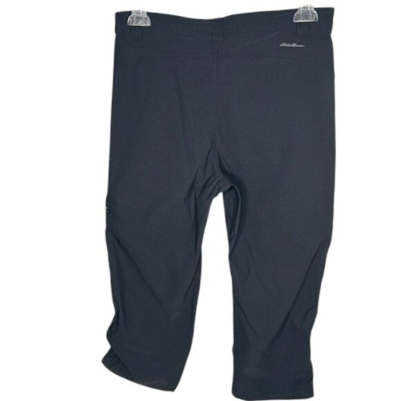 Eddie Bauer Rainier Cinchable Length Capris - Black - 10 - Picture 5 of 10